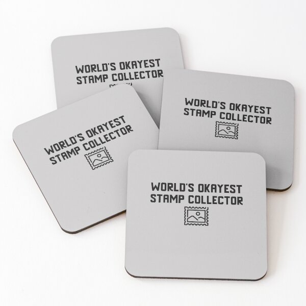 Item preview, World's Okayest Stamp Collector designed and sold by EricJP.