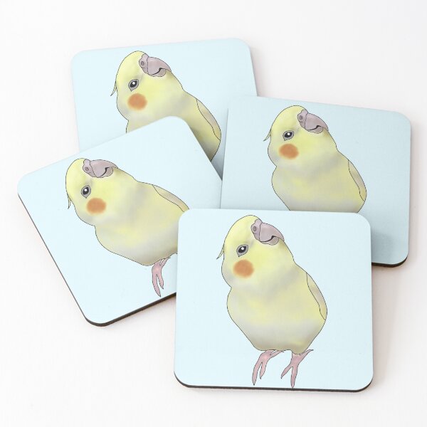 Item preview, Cockatiel And Tilted Head designed and sold by legitparrot.