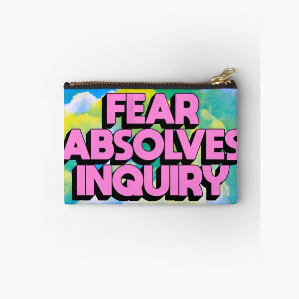 Item preview, Fear absolves inquiry designed and sold by Blurryind.