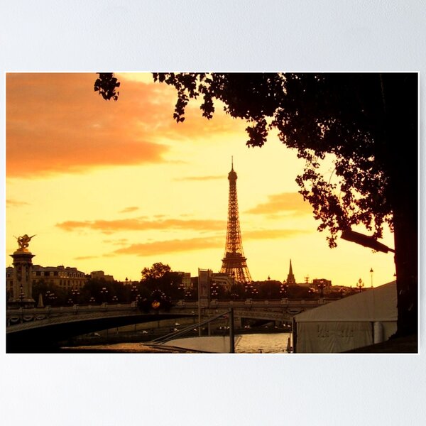 Item preview, A Paris  walk at sunset designed and sold by stevepaint.