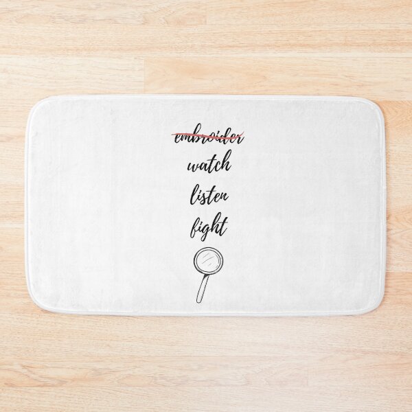 Item preview, Embroider, watch, listen, fight: Enola Holmes designed and sold by VickyKing.
