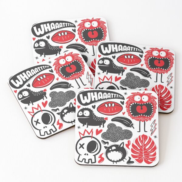 Item preview, Funny doodles with monsters set designed and sold by redaaid.