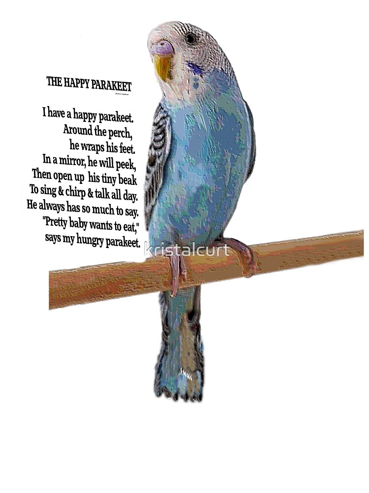 Happy parakeet sales