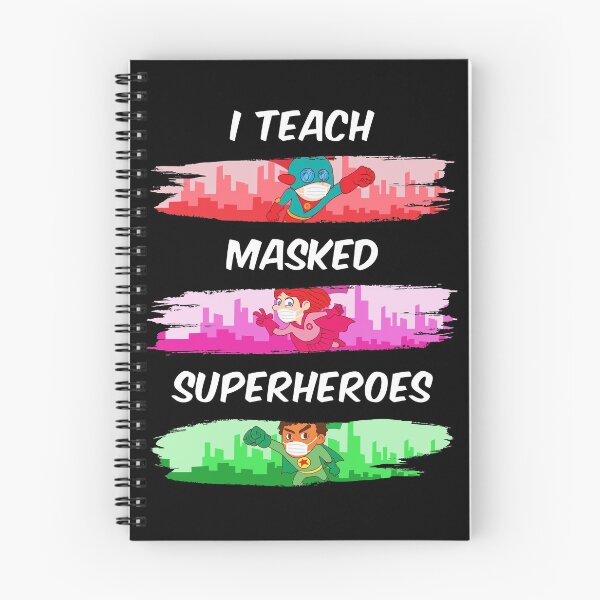 Item preview, I Teach Masked Superheroes Virtual Teaching Teacher designed and sold by yeknow.
