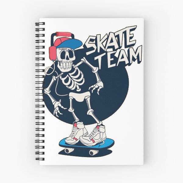 Item preview, Skating Skeleton designed and sold by XdesignerXx.