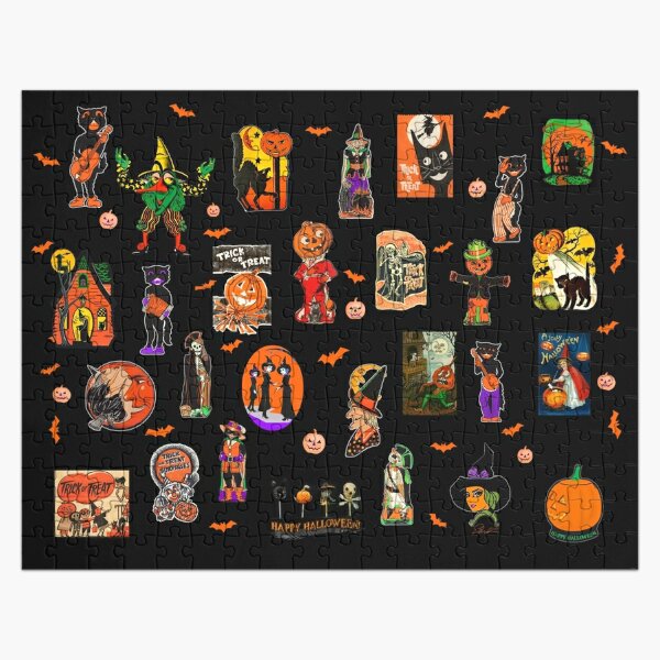 2 Pack Nightmare Halloween Before Christmas Puzzles for Adults 1000 Pieces,  Halloween Movie Puzzles, Christmas Puzzles, Jigsaw Puzzles for Adults 1000