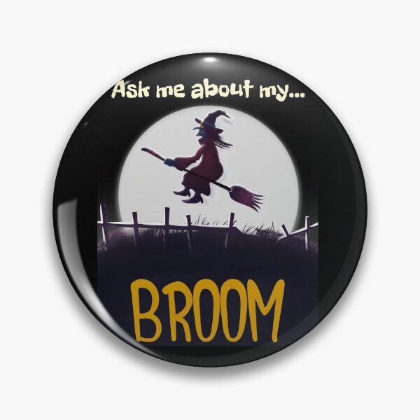 Item preview, Ask Me About My Broom Funny Witch Halloween Design designed and sold by up4tee.