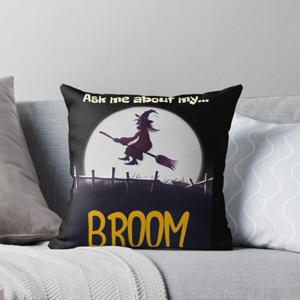 Item preview, Ask Me About My Broom Funny Witch Halloween Design designed and sold by up4tee.