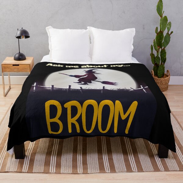 Item preview, Ask Me About My Broom Funny Witch Halloween Design designed and sold by up4tee.