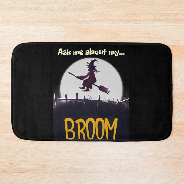 Item preview, Ask Me About My Broom Funny Witch Halloween Design designed and sold by up4tee.
