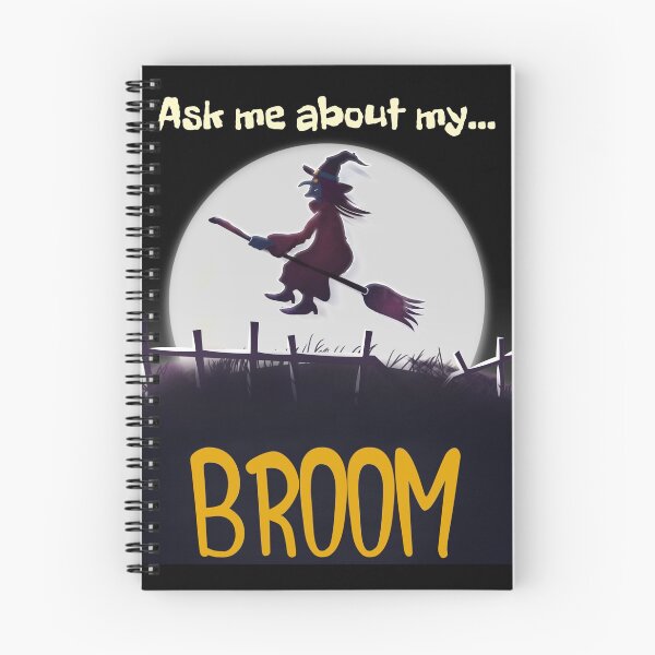 Item preview, Ask Me About My Broom Funny Witch Halloween Design designed and sold by up4tee.