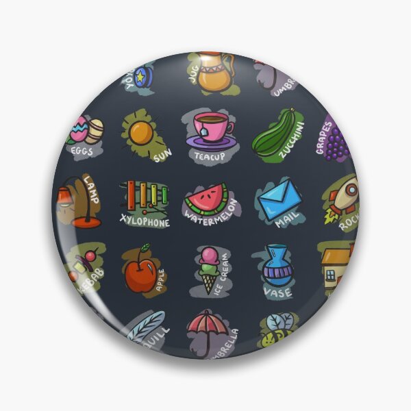 Item preview, Alphabet Objects - Dark designed and sold by by-lauren.
