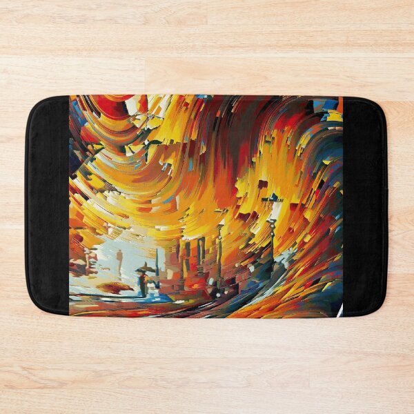 Item preview, Golden street.Autumn love in abstraction. designed and sold by Iuliia Nerd.