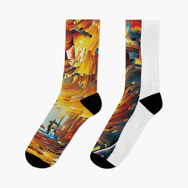 Item preview, Golden street.Autumn love in abstraction.  designed and sold by Iuliia Nerd.
