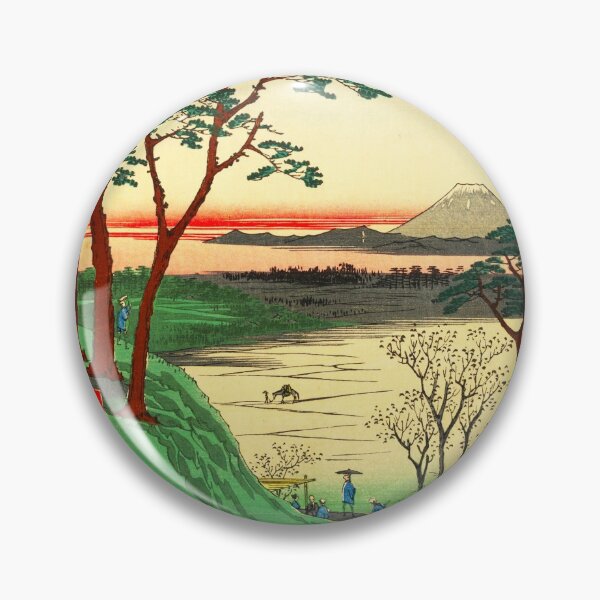 Item preview, "Meguro jijigachaya" by Ando Hiroshige designed and sold by Ukiyo-e World.