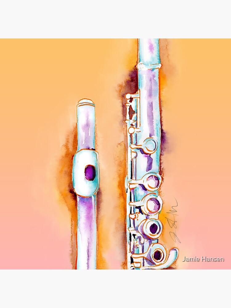 "Flute Mouthpiece" Acrylic Block for Sale by jamiehansenart Redbubble