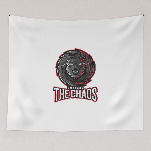 Item preview, Embrace The Chaos- Angry Wolf designed and sold by Firefamily.