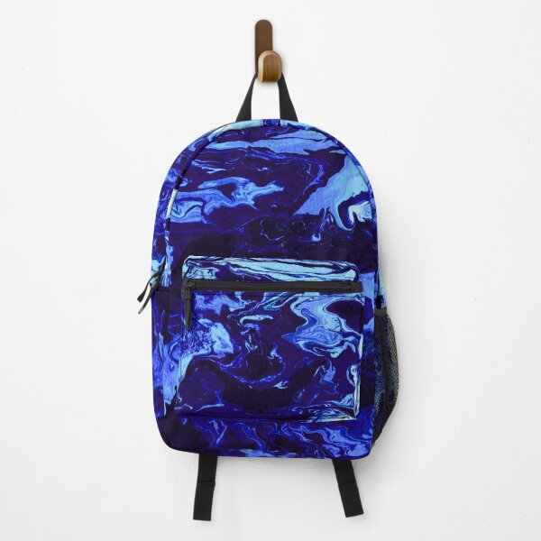 Item preview, Blue Slime Marble Fluid art designed and sold by xalexiart.