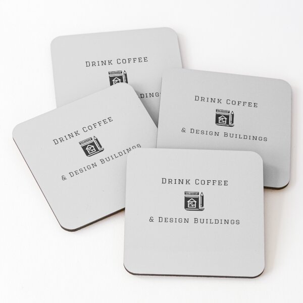 Item preview, Drink Coffee & Design Buildings designed and sold by EricJP.