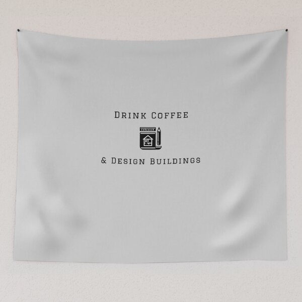 Item preview, Drink Coffee & Design Buildings designed and sold by EricJP.