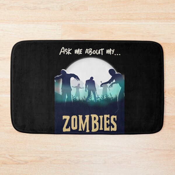 Item preview, Ask Me About My Zombies Funny Halloween Design designed and sold by up4tee.