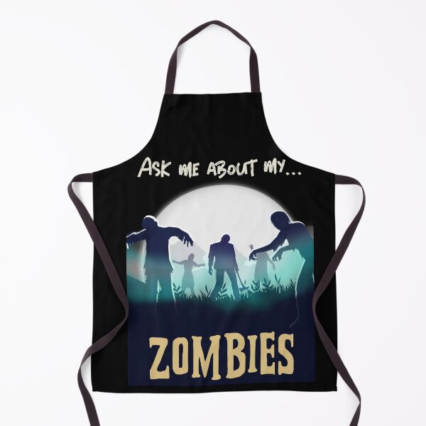 Item preview, Ask Me About My Zombies Funny Halloween Design designed and sold by up4tee.