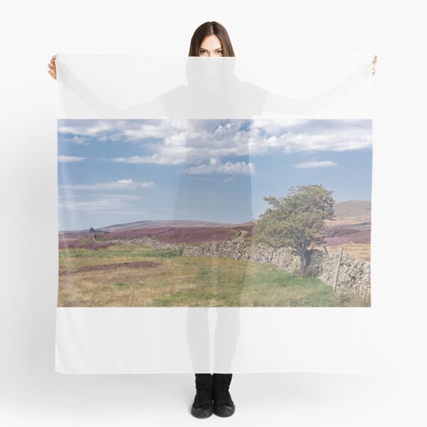 Heather in the summer, Yorkshire Dales National Park Scarf