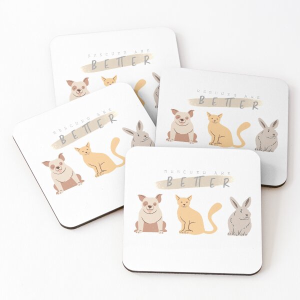 Item preview, Rescued are better! designed and sold by hedevah.