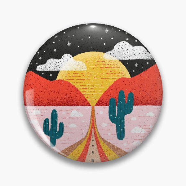 Item preview, Spacey Desert Highway designed and sold by ellolovey.