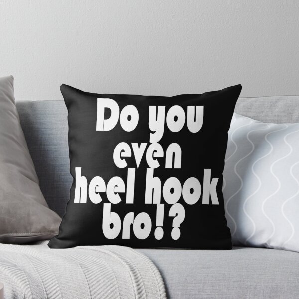 Item preview, BJJ - Do you even heel hook bro!? - Black designed and sold by AJ-DesignCo.