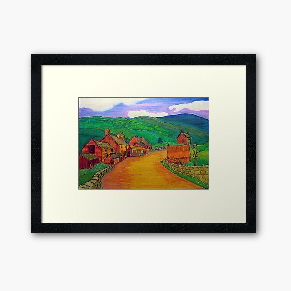 513 - CAPEL CELYN - DAVE EDWARDS - MIXED MEDIA - 2020 Framed Art Print