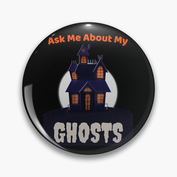Item preview, Ask Me About My Ghosts Funny Halloween Design designed and sold by up4tee.