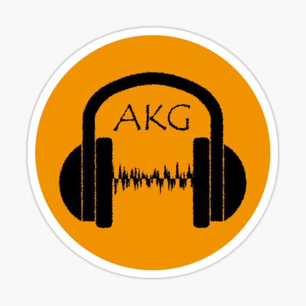 AKG Design classic Sticker