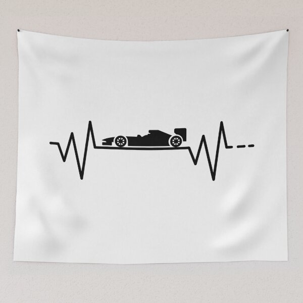 Item preview, Heartbeat Pulse Formula Motorsport 1 F racing racing car racing car F1 racing driver Schumacher Vettel gift designed and sold by timzim97.