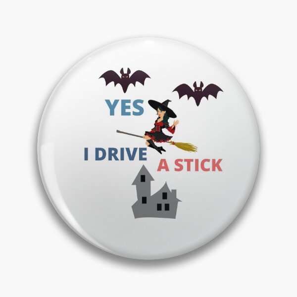 Item preview, yes i drive a stick shirt,halloween shirt,halloween,graphic shirt designed and sold by BousboulaStorie.