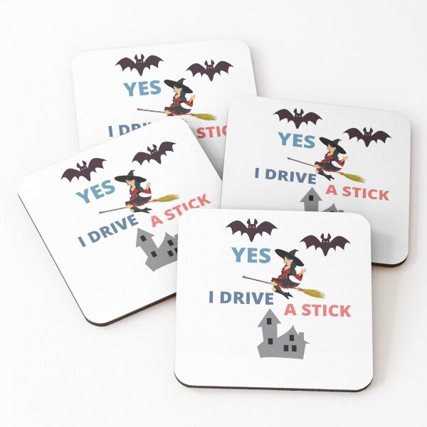 Item preview, yes i drive a stick shirt,halloween shirt,halloween,graphic shirt designed and sold by BousboulaStorie.