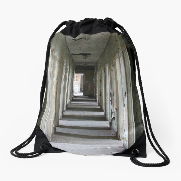 Corridor to the Past Drawstring Bag