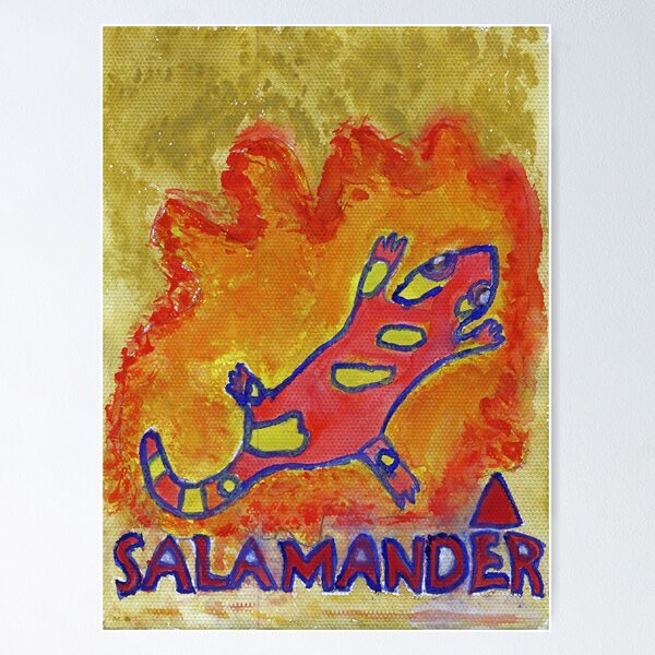 Item preview, Salamandra designed and sold by caraemoore.