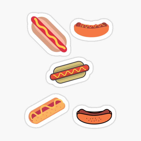 Vista previa del artículo con la obra «Paquete de Hot Dog», diseñado y vendido por simple8stylish.