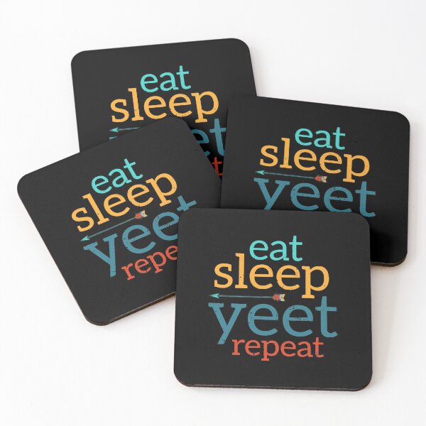 Item preview, Eat Sleep Yeet Repeat. designed and sold by AbraFero.