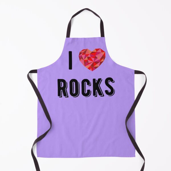 Item preview, I love rocks / lavender designed and sold by awesomecrystals.