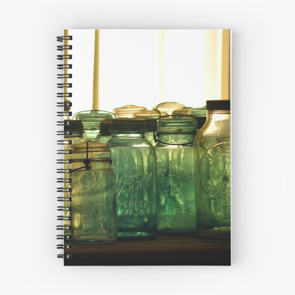 Item preview, Old Glass Jars and Bottles designed and sold by Kim McClain Gregal.