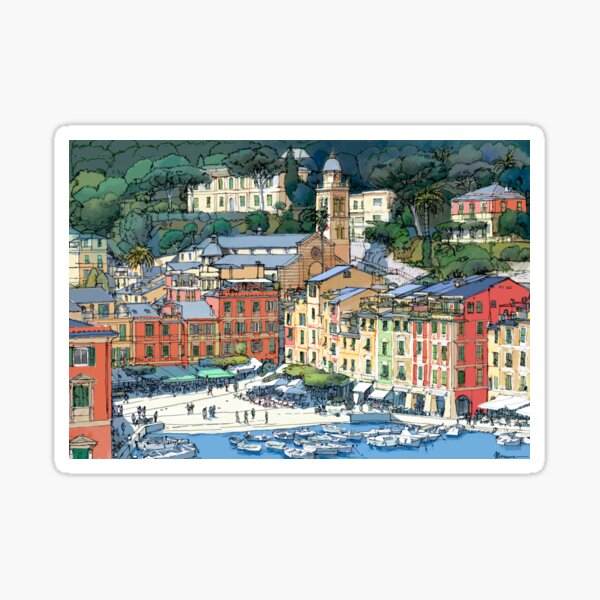 Item preview, Colors of Portofino designed and sold by Luca  Massone.