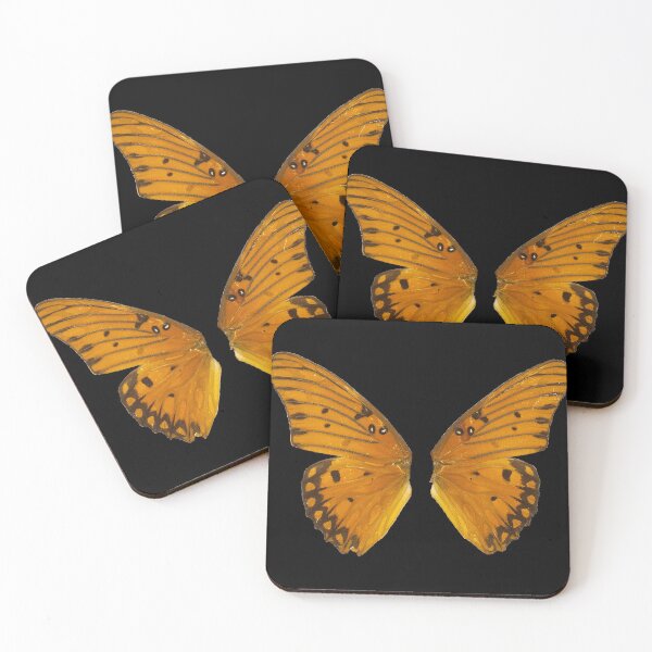 Item preview, Gulf Fritillary Passion Butterfly Agraulis vanillae Wings designed and sold by CaelanPride.