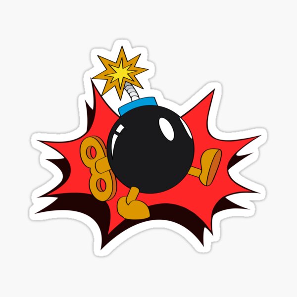 3-2-1...BOOM! Sticker