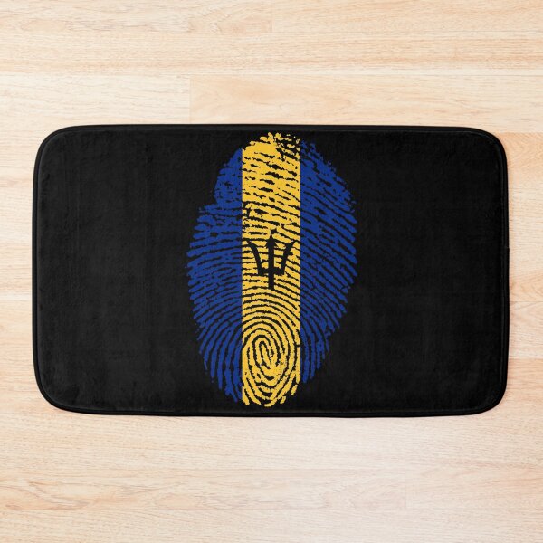 Item preview, Barbados Flag designed and sold by Aichelangelo.