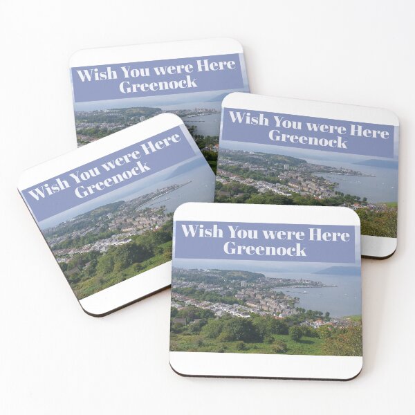 Item preview, Wish you were here Greenock Inverclyde Lyle Hill Scotland designed and sold by Scottish Photography .