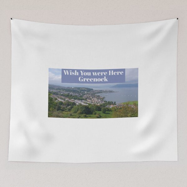Item preview, Wish you were here Greenock Inverclyde Lyle Hill Scotland designed and sold by Scottish Photography .