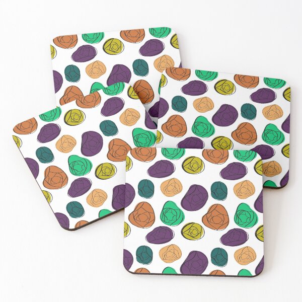 Item preview, Fall flower pattern repeat designed and sold by Amelia Dean.