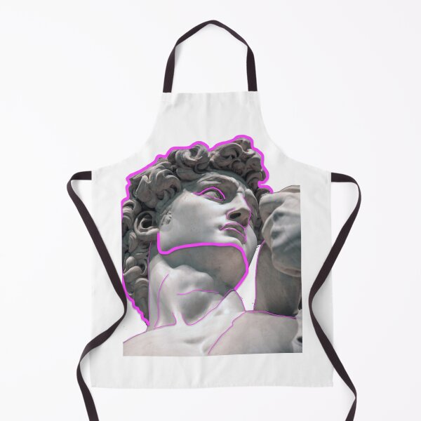 Item preview, Michelangelo David pink outline designed and sold by charlo19.